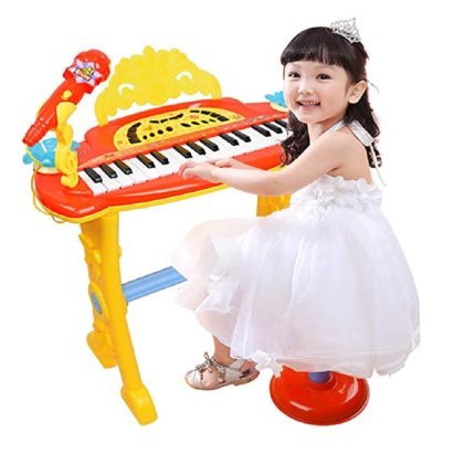 Best Musical Kids Piano Toy with Microphone & Chair India