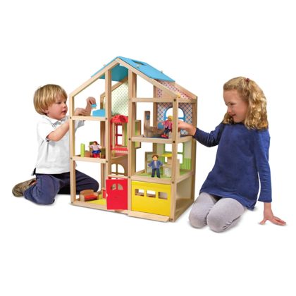 Best Wooden Dollhouse and Furniture Set India 2020