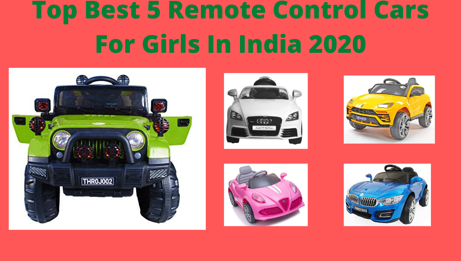 Remote control cars for girls